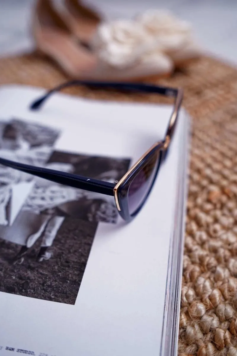 New Okulary Przeciwsłoneczne PR-V36 Granatowe Okulary