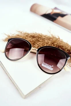 Okulary>PRIUS Okulary Przeciwsłoneczne PR-V68 Czarne Beż Gradient