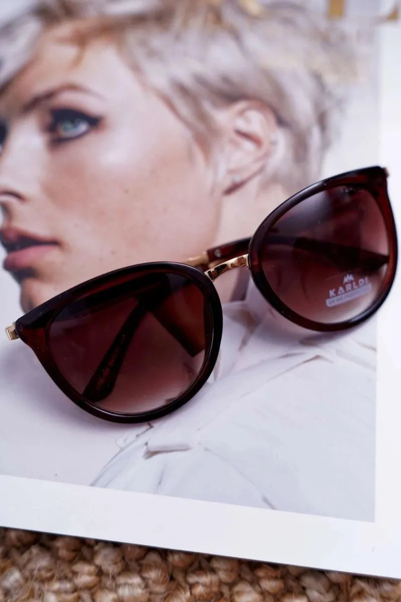 Best PRIUS Okulary Przeciwsłoneczne KRE-08 Brązowe