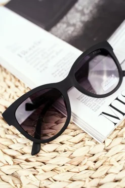 Okulary Przeciwsłoneczne PR-V85 Czarne Czarny Gradient Mat Okulary