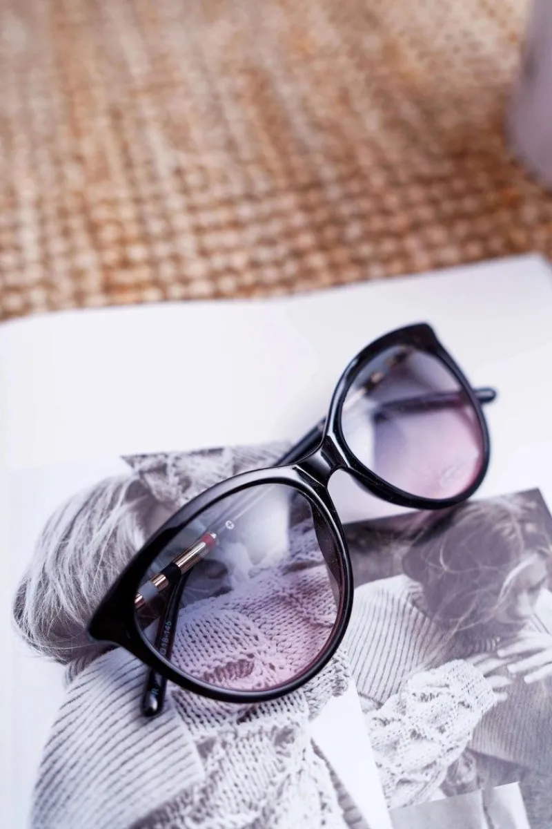 Clearance PRIUS Okulary Przeciwsłoneczne PR-V13 Czarne Transparentne