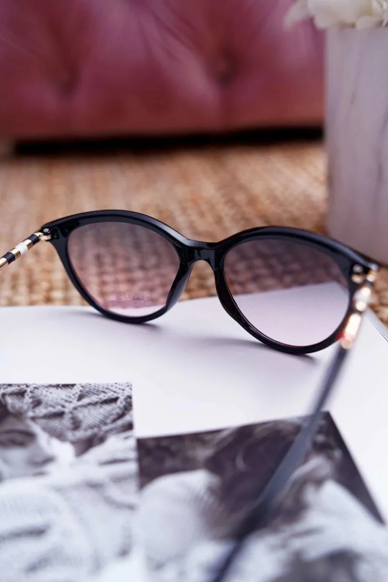 Clearance PRIUS Okulary Przeciwsłoneczne PR-V13 Czarne Transparentne