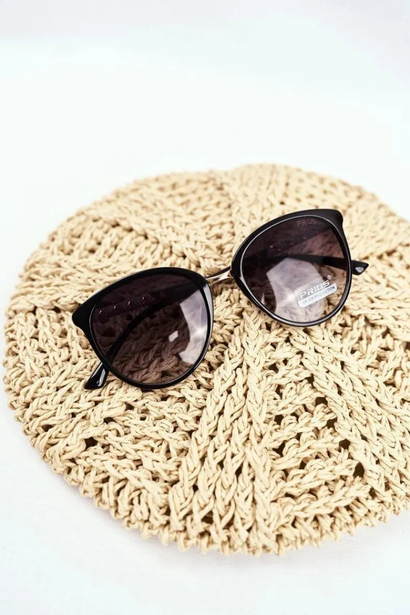 Okulary>PRIUS Okulary Przeciwsłoneczne PR-V68 Czarny Gradient