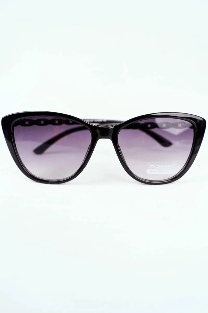 Okulary>PRIUS Okulary Przeciwsłoneczne PR-V32 Czarny Gradient