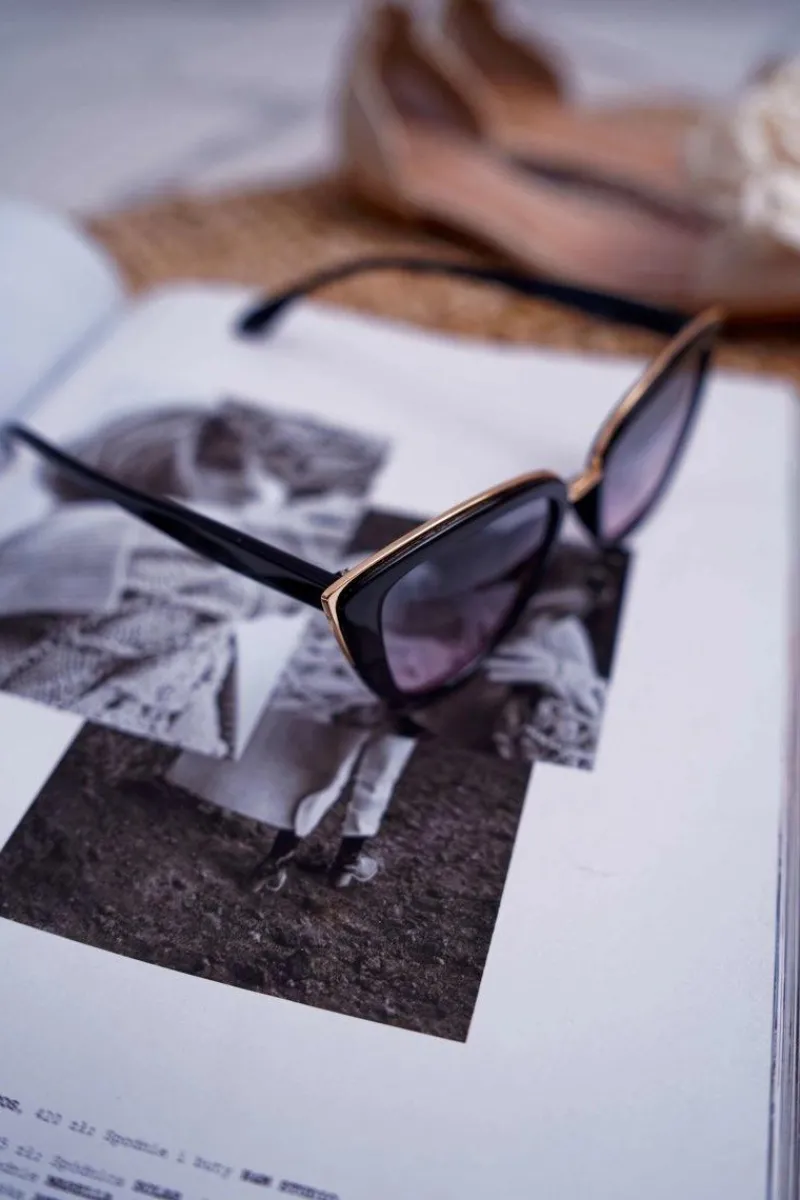 Okulary>PRIUS Okulary Przeciwsłoneczne PR-V36 Czarne Transparentne