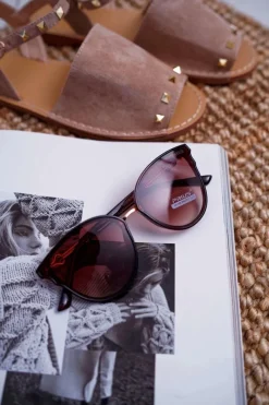 Discount Okulary Przeciwsłoneczne PR-V06 Brązowe Okulary