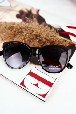 Okulary>PRIUS Okulary Przeciwsłoneczne PR-V74 Czarne Czarny Gradient