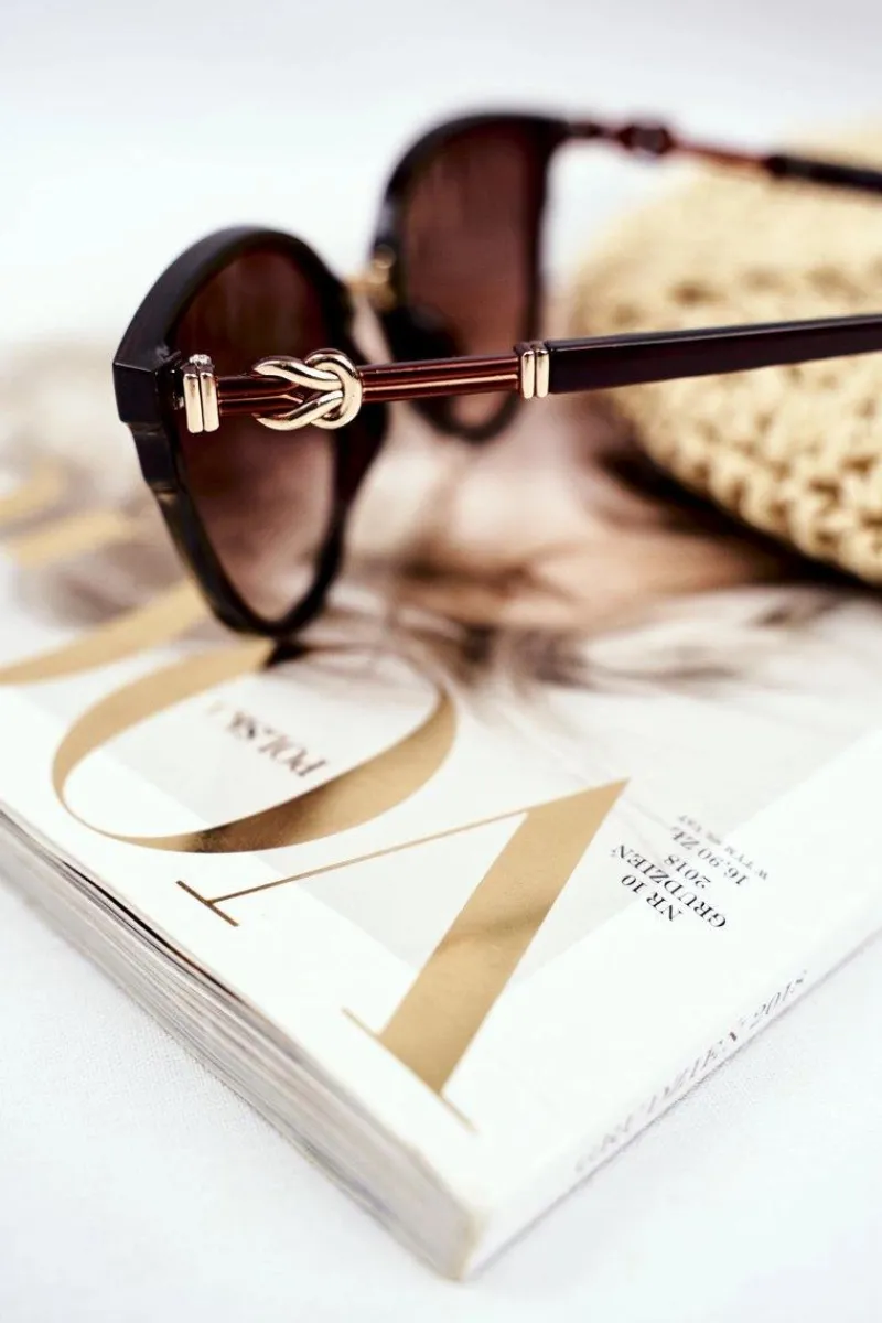 Clearance PRIUS Okulary Przeciwsłoneczne PR-V33/2 Brązowe Gradient