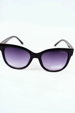 Okulary>PRIUS Okulary Przeciwsłoneczne PR-V85 Czarne Niebieski Gradient