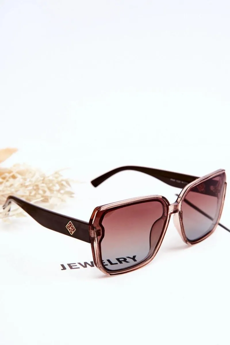 Sale PRIUS Okulary Przeciwsłoneczne Polaryzacyjne V222 Brązowe