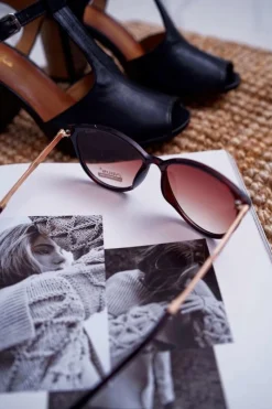 Hot Okulary Przeciwsłoneczne PR-V33 Brązowe Okulary