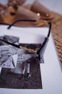 New Okulary Przeciwsłoneczne PR-V06 Czarne Okulary
