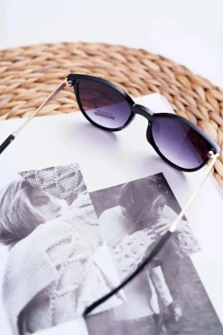 Best Okulary Przeciwsłoneczne PR-V41 Czarne Okulary