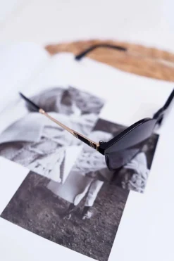 Best Okulary Przeciwsłoneczne PR-V41 Czarne Okulary