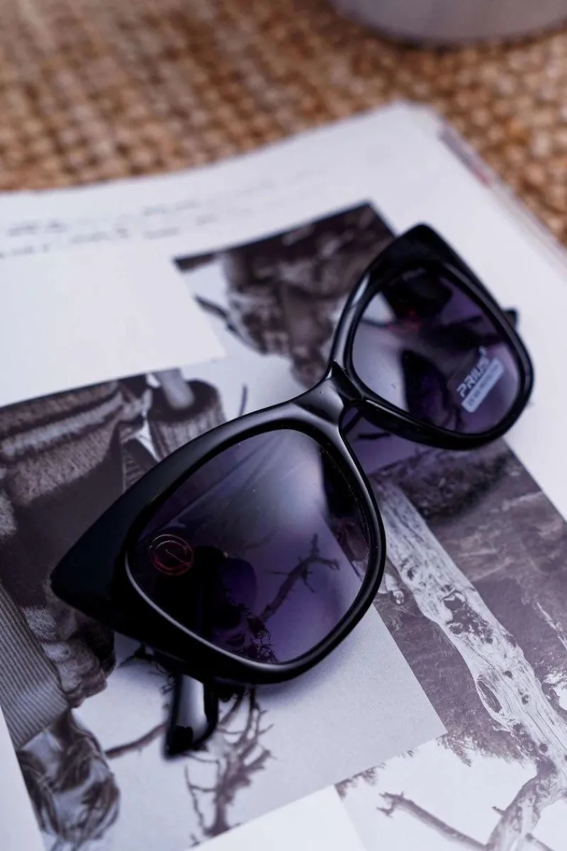 Okulary>PRIUS Okulary Przeciwsłoneczne PR-V24 Czarne