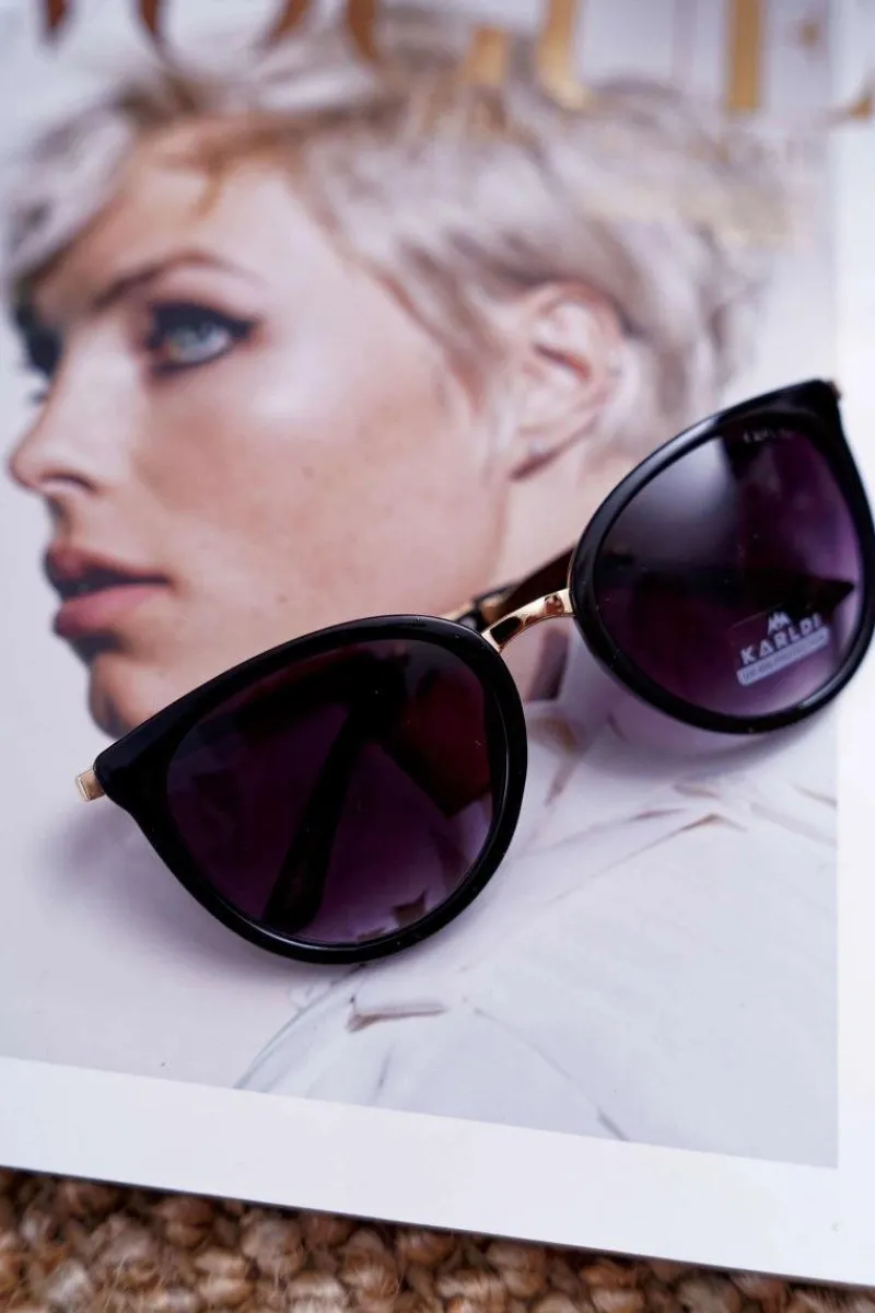 Discount PRIUS Okulary Przeciwsłoneczne KRE-08 Czarne