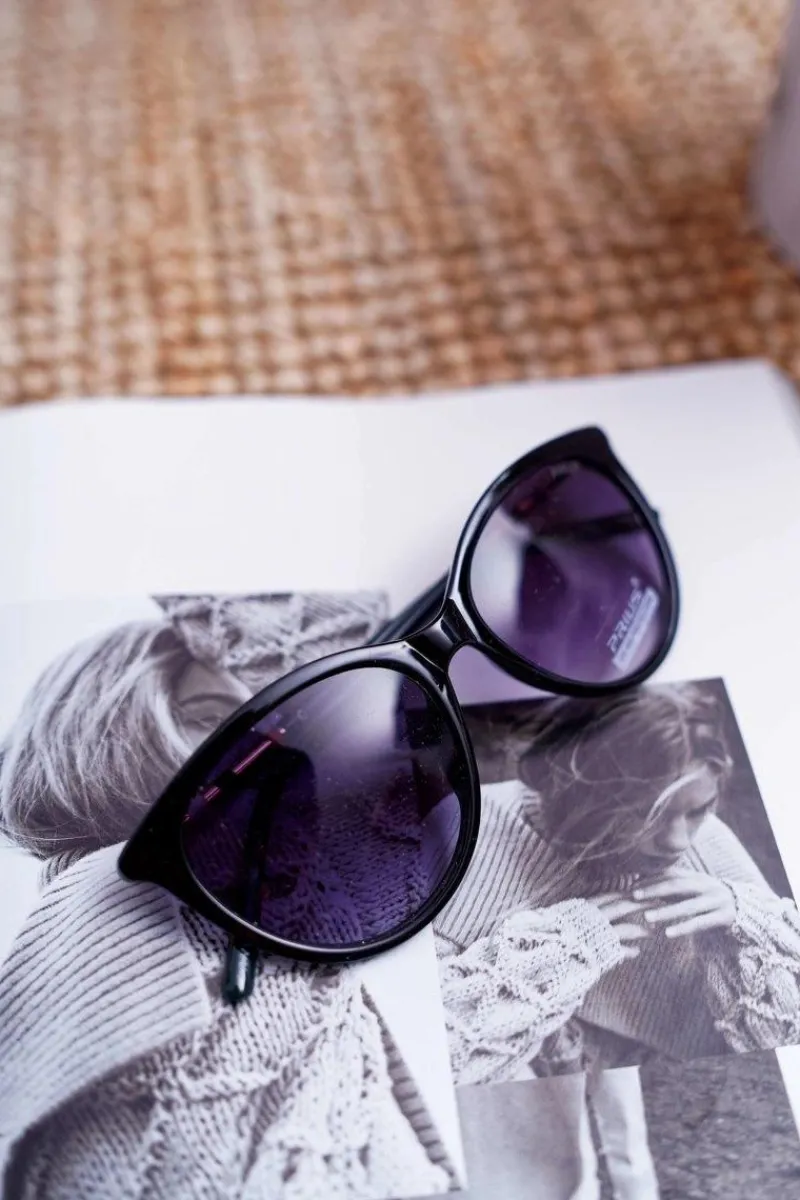 Hot PRIUS Okulary Przeciwsłoneczne PR-V13 Czarno Zielone