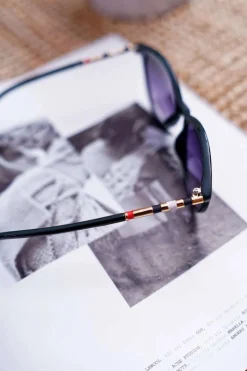 Hot PRIUS Okulary Przeciwsłoneczne PR-V13 Czarno Zielone