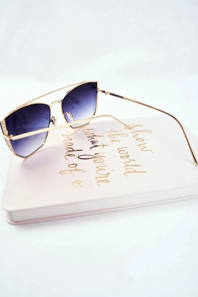 Online Okulary Przeciwsłoneczne PRE-38P Złote Różowe Lustro Okulary