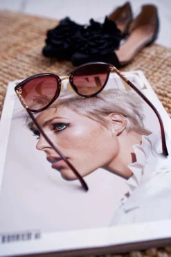 New Okulary Przeciwsłoneczne PR-V09 Brązowe Okulary