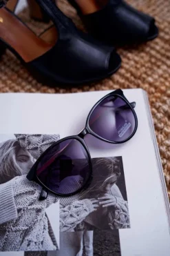 Okulary Przeciwsłoneczne PR-V33 Czarne Okulary