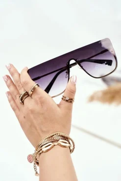 Okulary>PRIUS Okulary Przeciwsłoneczne PRE-37 Czarny Gradient