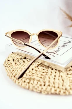 Okulary>PRIUS Okulary Przeciwsłoneczne PR-V70 Czarne Beż Gradient