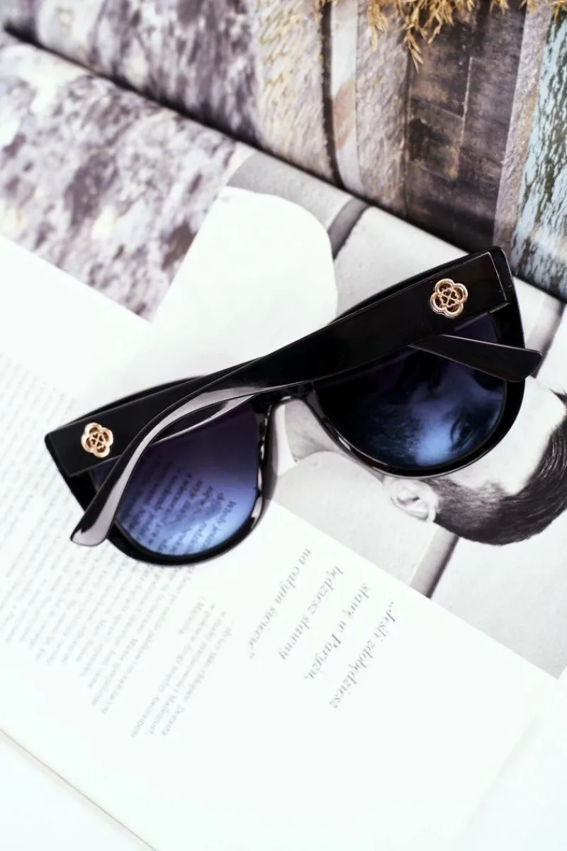 Discount PRIUS Okulary Przeciwsłoneczne PR-V15 Czarne Niebieski Gradient