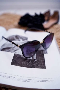 Sale Okulary Przeciwsłoneczne PR-V09 Czarne Okulary