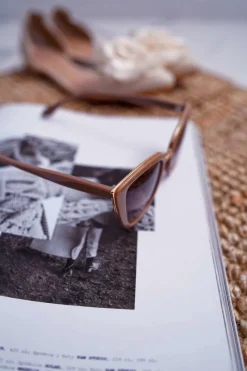 Sale Okulary Przeciwsłoneczne PR-V36 Beżowe Okulary