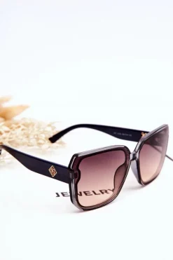 Sale Okulary Przeciwsłoneczne UV400 V222 Granatowe Okulary