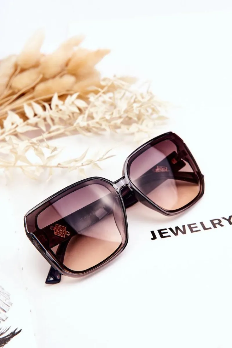 Sale Okulary Przeciwsłoneczne UV400 V222 Granatowe Okulary