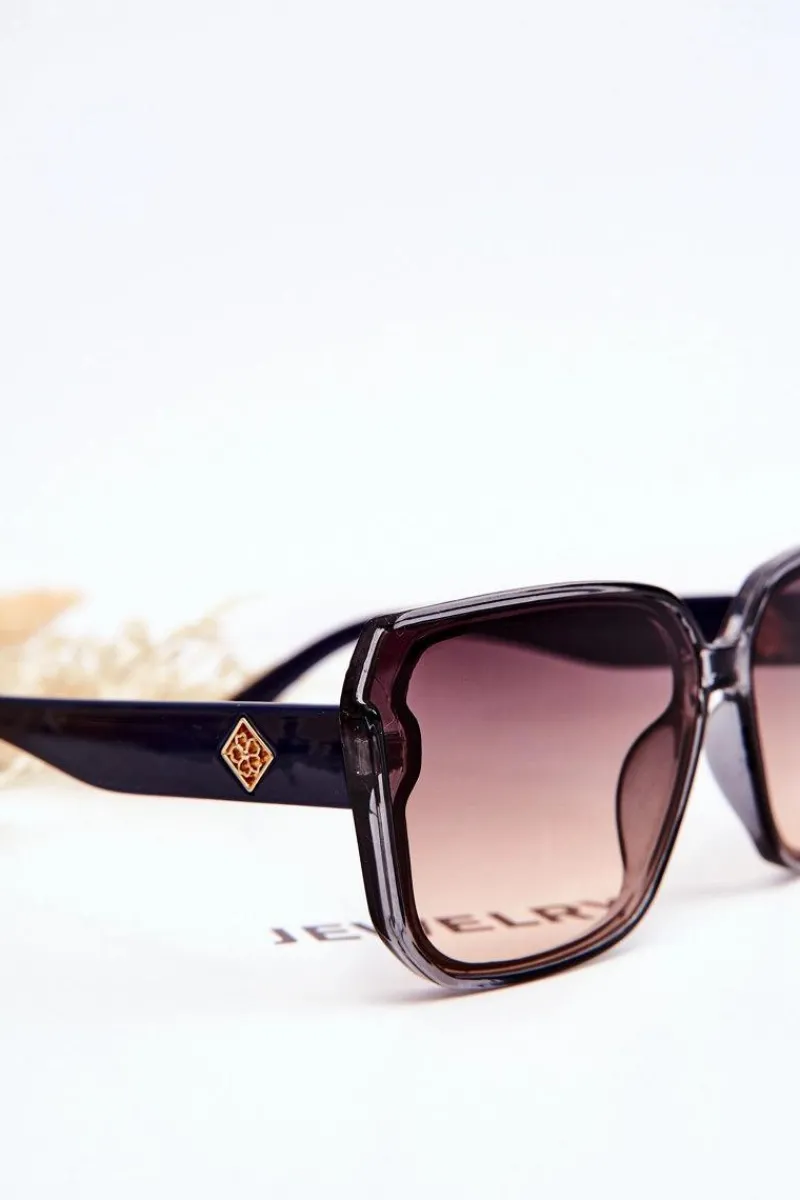 Sale Okulary Przeciwsłoneczne UV400 V222 Granatowe Okulary