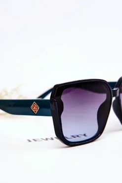 Online Okulary Przeciwsłoneczne UV400 V222 Zielone Okulary