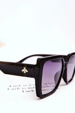 Best Boto Okulary Przeciwsłoneczne V130041X Czarne Gradient Fioletowy