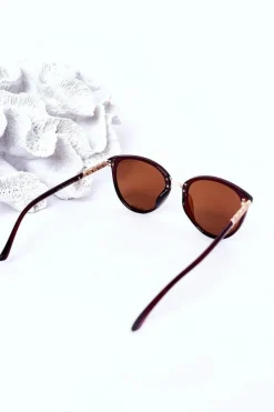 Discount Okulary Przeciwsłoneczne Z Polaryzacją Brązowe Okulary