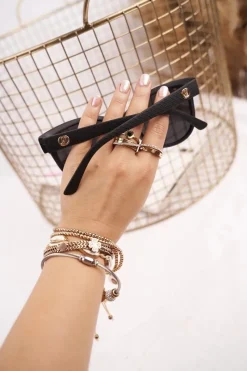 New PRIUS Okulary Przeciwsłoneczne Złote PRW-V83 Polaryzacyjne