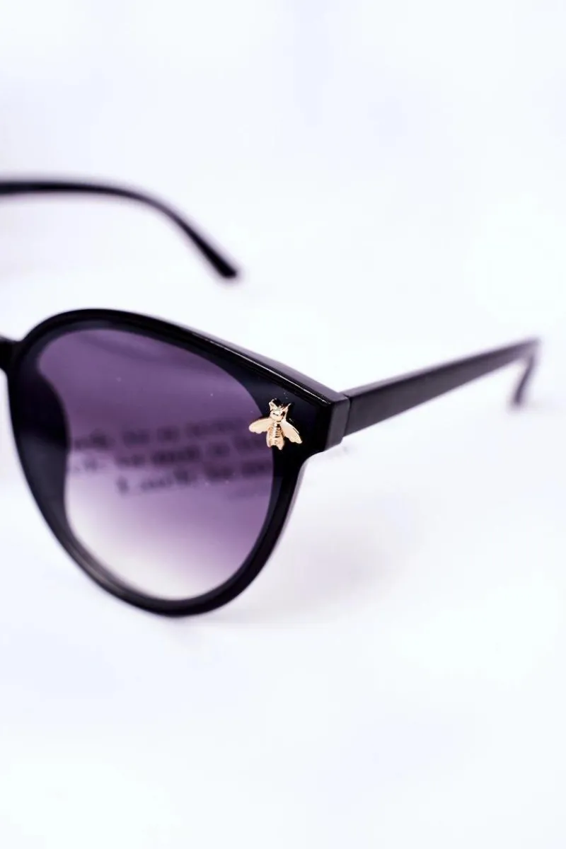 Best Okulary Przeciwsłoneczne Z Muchą Czarne Ombre Okulary