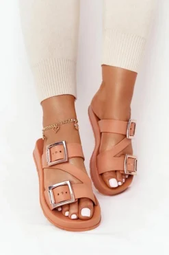 Klapki Damskie Klasyczne><noscript><img width=