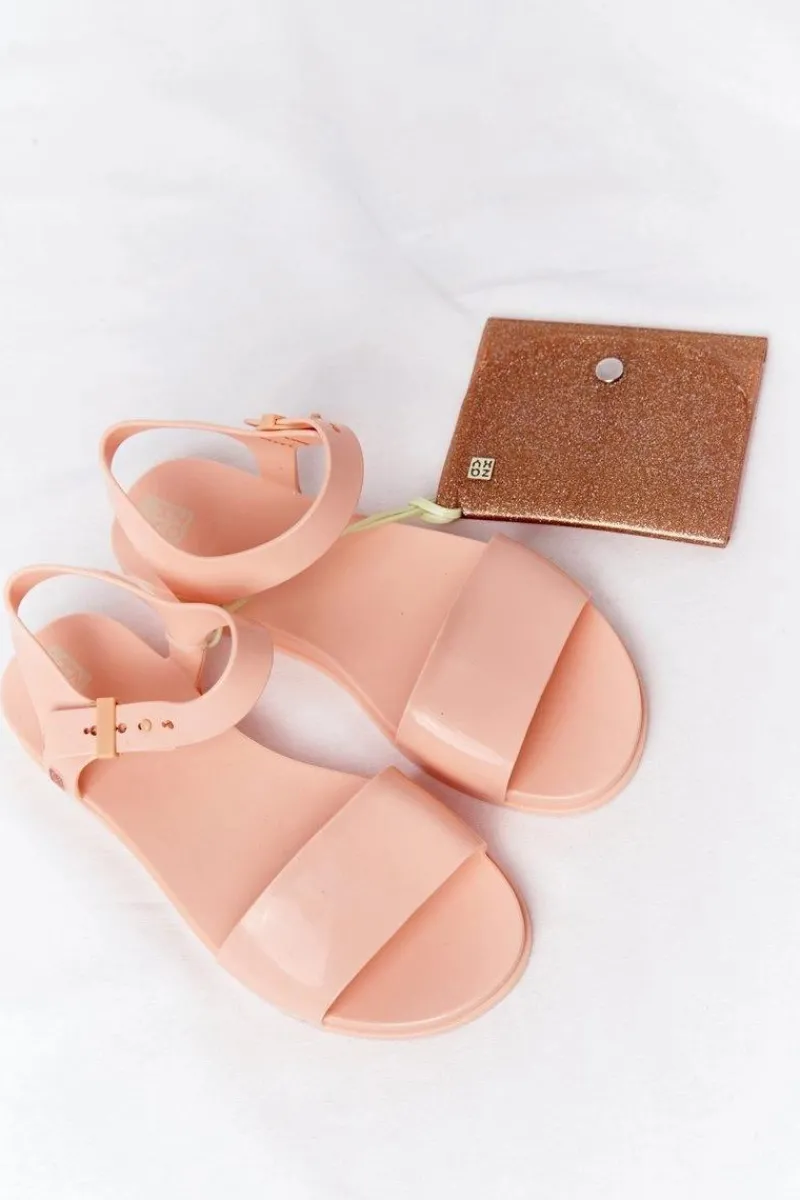Best ZAXY Pachnące Gumowe Sandaly Eco Friendly HH285123 Nude