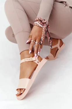 Best ZAXY Pachnące Gumowe Sandaly Eco Friendly HH285123 Nude