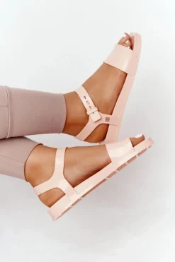 Best ZAXY Pachnące Gumowe Sandaly Eco Friendly HH285123 Nude