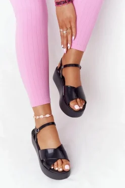 New ZAXY Pachnące Gumowe Sandaly Eco Friendly HH285132 Czarne