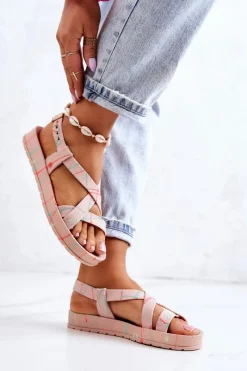 Discount ZAXY Pachnące Gumowe Sandały Eco Friendly HH285266 Nude