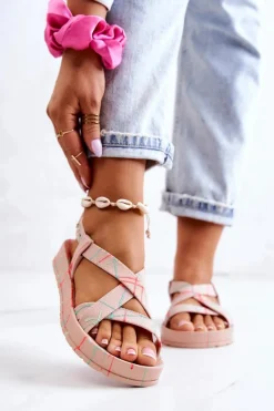 Discount ZAXY Pachnące Gumowe Sandały Eco Friendly HH285266 Nude