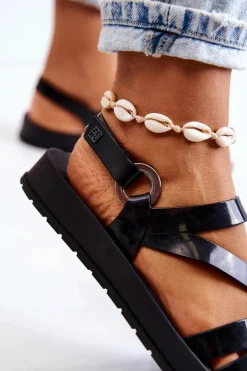 Online ZAXY Pachnące Gumowe Sandały HH285071 Czarne