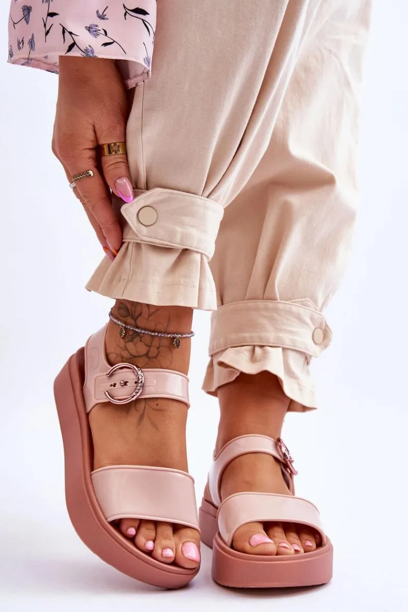 Online ZAXY Pachnące Hipoalergiczne Sandały JJ285242 Nude