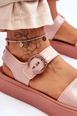 Online ZAXY Pachnące Hipoalergiczne Sandały JJ285242 Nude