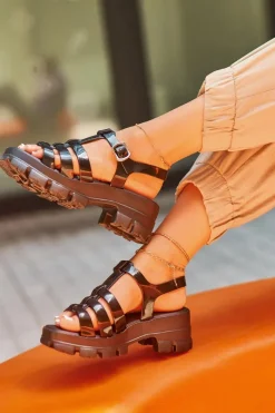 Sandały Gumowe|Sandały Na Obcasie></noscript>ZAXY Pachnące Sandały Damskie NN285039 Czarne Czarny