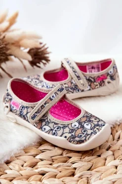 Best BEFADO Papcie Baleriny Sarenki 114X467 Beżowe